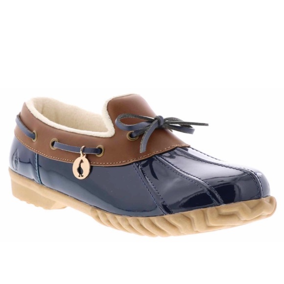 Women’s Pamela Navy The Original Duck Boot Sporto Boots 💙 - Picture 1 of 17